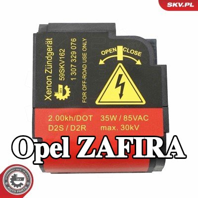 ESEN SKV وحدة التحكم في الإضاءة — 2000 Opel Zafira