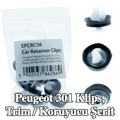 EINPARTS Klips, trim / koruyucu şerit — Peugeot 301