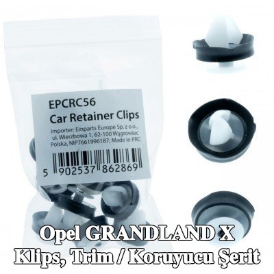 EINPARTS Klips, trim / koruyucu şerit — Opel Grandland X