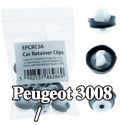 EINPARTS مشبك، شريط تزيين / حماية — Peugeot 3008
