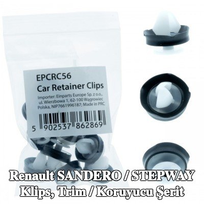 EINPARTS Klips, trim / koruyucu şerit — Renault Sandero / Stepway