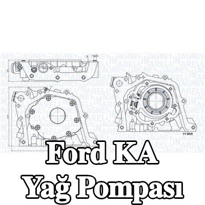 MAGNETI MARELLI Yağ Pompası — 2017 Ford Ka