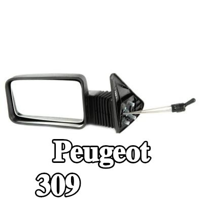 BLIC مرآة جانبية يسرى, ميكانيكي — Peugeot 309