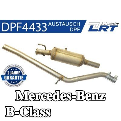 LRT مرشح جسيمات الديزل مع مجموعة التثبيت — 2012 Mercedes-Benz B-Class