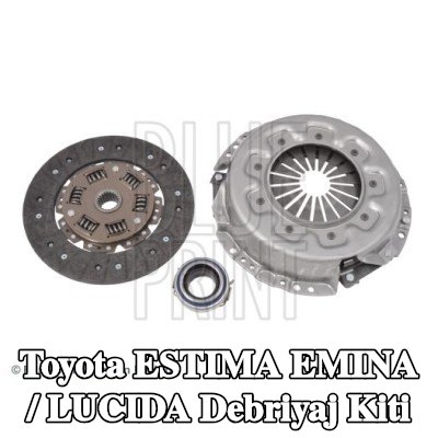 BLUE PRINT Debriyaj ayırma yatağı ile debriyaj kiti, sentetik gres ile — Toyota Estima Emina / Lucida