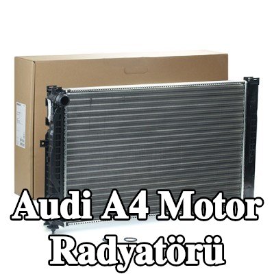 MAHLE Hızlı bağlantı elemanlı motor radyatörü, vida ile — 2000 Audi A4