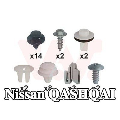VAN WEZEL طقم التثبيت، المصد — 2012 Nissan Qashqai