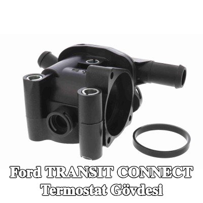 VEMO Conta/sızdırmazlık elemanı ile termostat muhafazası, kapak olmadan, Q+, orijinal ekipman üreticisi kalitesi — 2002 Ford Transit Connect