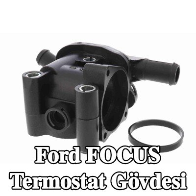 VEMO Conta/sızdırmazlık elemanı ile termostat muhafazası, kapak olmadan, Q+, orijinal ekipman üreticisi kalitesi — 2000 Ford Focus