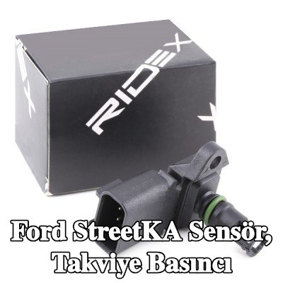 RIDEX Sensör, entegre hava sıcaklığı sensörlü şarj basıncı — Ford StreetKA