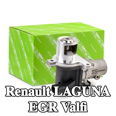 VALEO Contalı/sızdırmazlık elemanlı EGR valfi — Renault Laguna