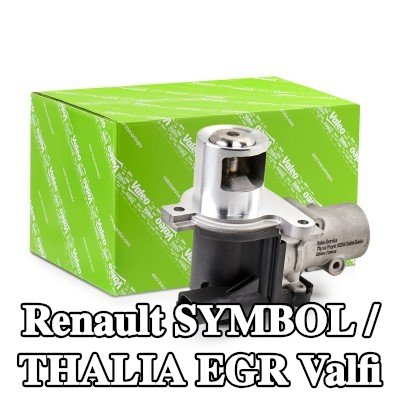 VALEO Contalı/sızdırmazlık elemanlı EGR valfi — 2012 Renault Symbol / Thalia