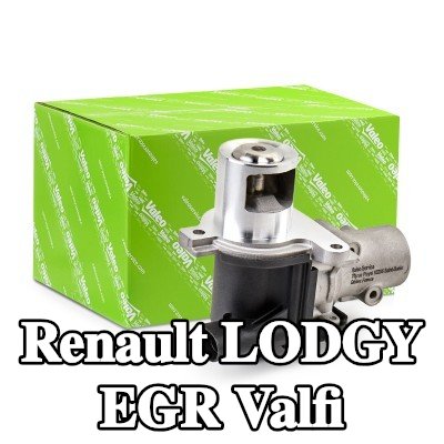 VALEO Contalı/sızdırmazlık elemanlı EGR valfi — Renault Lodgy
