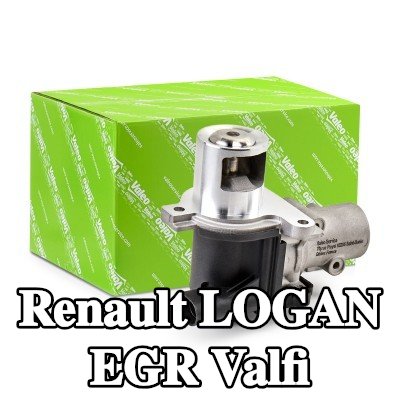 VALEO Contalı/sızdırmazlık elemanlı EGR valfi — Renault Logan