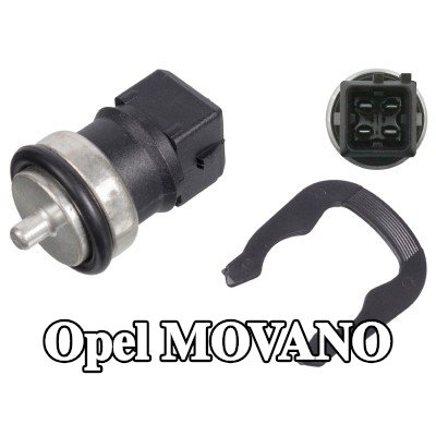 FEBI BILSTEIN مستشعر، درجة حرارة سائل التبريد — 2002 Opel Movano