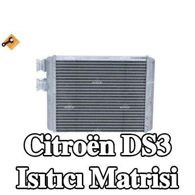 NRF Montaj parçalı ısıtıcı matrisi, boru olmadan — Citroën Ds3