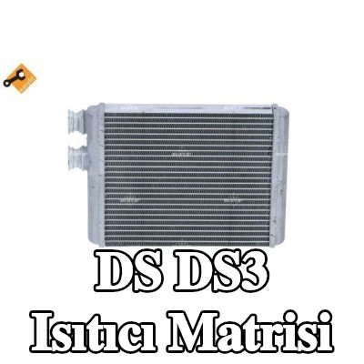 NRF Montaj parçalı ısıtıcı matrisi, boru olmadan — 2016 DS Ds3