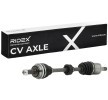 RIDEX Tahrik mili Ön Aks Sağ, 621mm — 1997 Honda Civic (1)