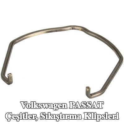 GATES Çeşitler, sıkıştırma klipsleri — 2012 Volkswagen Passat