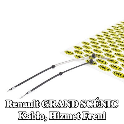 LINEX Kablo, hizmet freni — Renault Grand Scénic