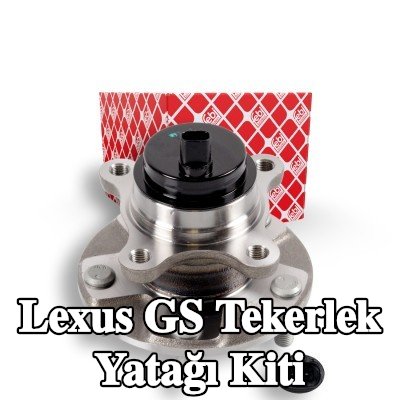 FEBI BILSTEIN Sol ön aks tekerlek yatağı kiti, Tekerlek göbeğine entegre tekerlek yatağı, entegre ABS sensörü ile, entegre manyetik sensör halkalı — 2011 Lexus Gs