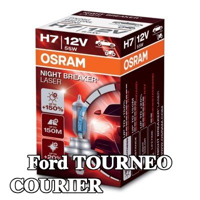 OSRAM لمبة الضوء العالي NIGHT BREAKER LASER الجيل التالي, H7, 55W, 12V — Ford Tourneo Courier