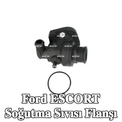 NRF Conta/sızdırmazlık elemanlı soğutma suyu flanşı — Ford Escort