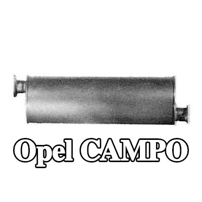 VEGAZ كاتم صوت وسط مركزي — Opel Campo