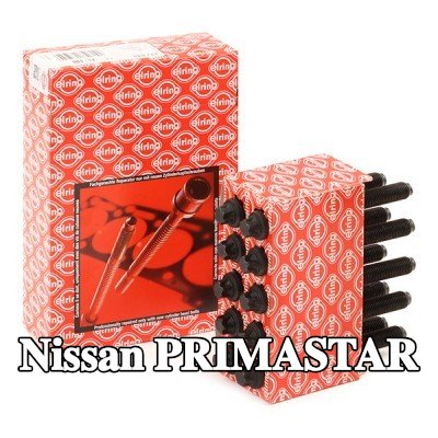 ELRING مجموعة البراغي, رأس الأسطوانة M12x1, 5x121 — Nissan Primastar