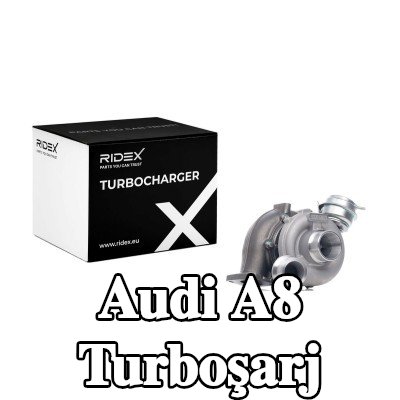 RIDEX Contalı/sızdırmazlık elemanlı turboşarj — 2000 Audi A8