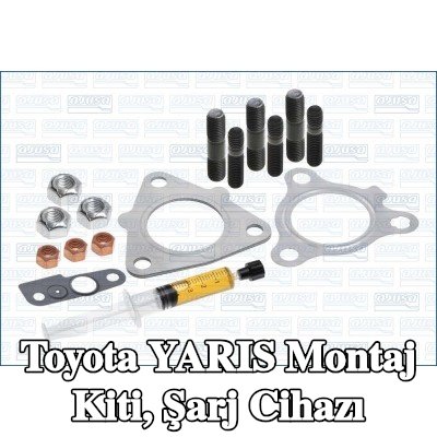 AJUSA Montaj Kiti, conta/sızdırmazlık elemanları ile şarj cihazı — 2012 Toyota Yaris
