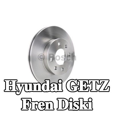 BOSCH Fren diski Dış Çap: 241mm, Havalandırmalı, Yağlanmış — Hyundai Getz