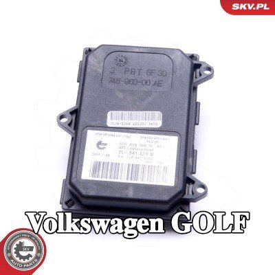 ESEN SKV وحدة التحكم، المصباح الأمامي المنحني — 2012 Volkswagen Golf