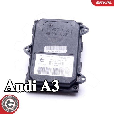 ESEN SKV وحدة التحكم، المصباح الأمامي المنحني — Audi A3