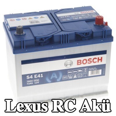 BOSCH Akü S4, E41 — Lexus Rc