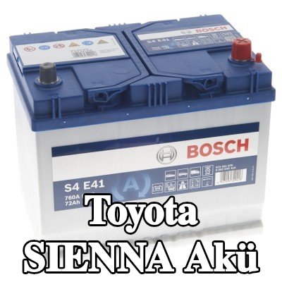 BOSCH Akü S4, E41 — Toyota Sienna
