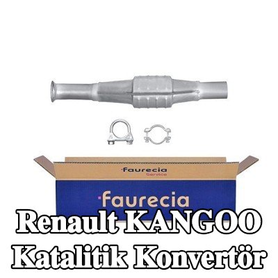 HELLA Montaj parçaları ile katalitik konvertör — Renault Kangoo