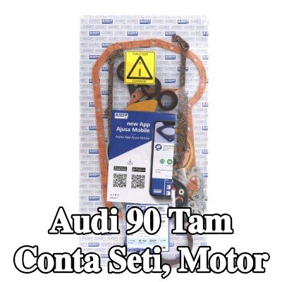 AJUSA Tam Conta Seti, valf gövdesi contalı motor, silindir kafası contası olmadan — Audi 90