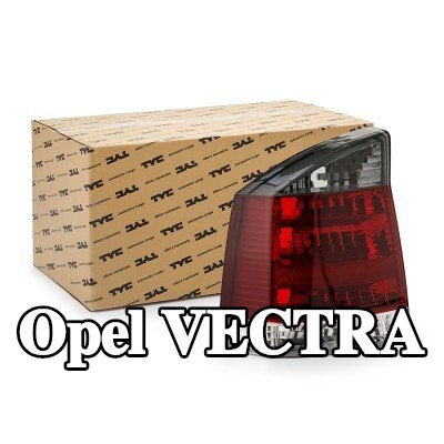 TYC المصباح الخلفي الأيسر, بدون حامل لمبة — Opel Vectra