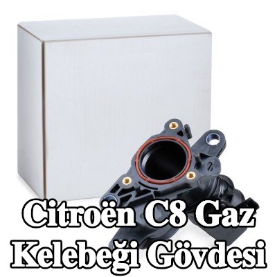 VALEO Contasız/sızdırmazlık halkasız gaz kelebeği gövdesi, ORIGINAL PART — Citroën C8