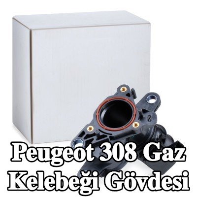 VALEO Contasız/sızdırmazlık halkasız gaz kelebeği gövdesi, ORIGINAL PART — 2011 Peugeot 308
