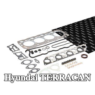 RIDEX مجموعة حشيات, رأس الأسطوانة مع حشوة رأس الأسطوانة, مع أختام ساق الصمام — 2002 Hyundai Terracan