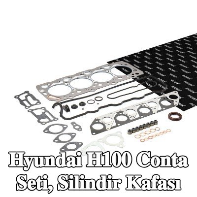 RIDEX Conta seti, silindir kapağı contalı silindir kapağı, valf gövdesi contalı — 2000 Hyundai H100
