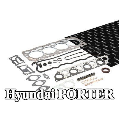 RIDEX مجموعة حشيات, رأس الأسطوانة مع حشوة رأس الأسطوانة, مع أختام ساق الصمام — Hyundai Porter