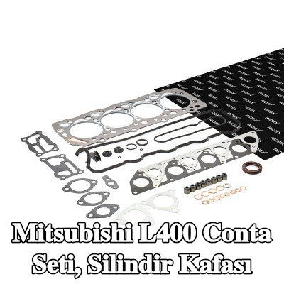 RIDEX Conta seti, silindir kapağı contalı silindir kapağı, valf gövdesi contalı — 2000 Mitsubishi L400