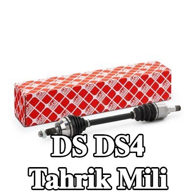 FEBI BILSTEIN Tahrik mili Ön Aks Sol, somunlu, Çatlak Pim ile — DS Ds4