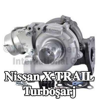 PIERBURG Contalı/sızdırmazlık elemanlı turboşarj — Nissan X-trail