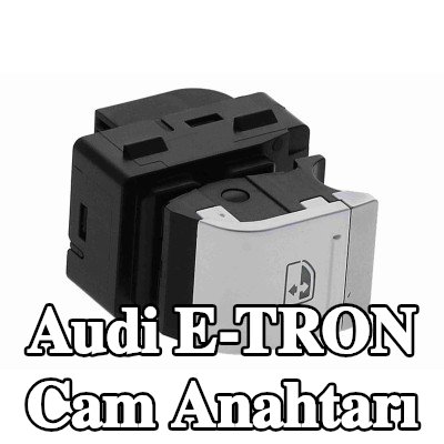 VEMO Sol arka cam anahtarı, Yolcu Tarafı, Sağ Arka — Audi E-tron