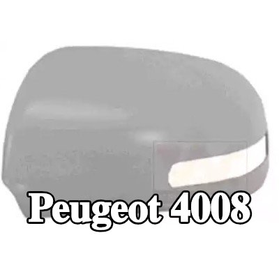 VAN WEZEL غطاء مرآة الجناح — Peugeot 4008