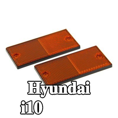 XL عاكس ريفلكس مع فيلم لاصق, بدون مواد التثبيت — 2012 Hyundai i10